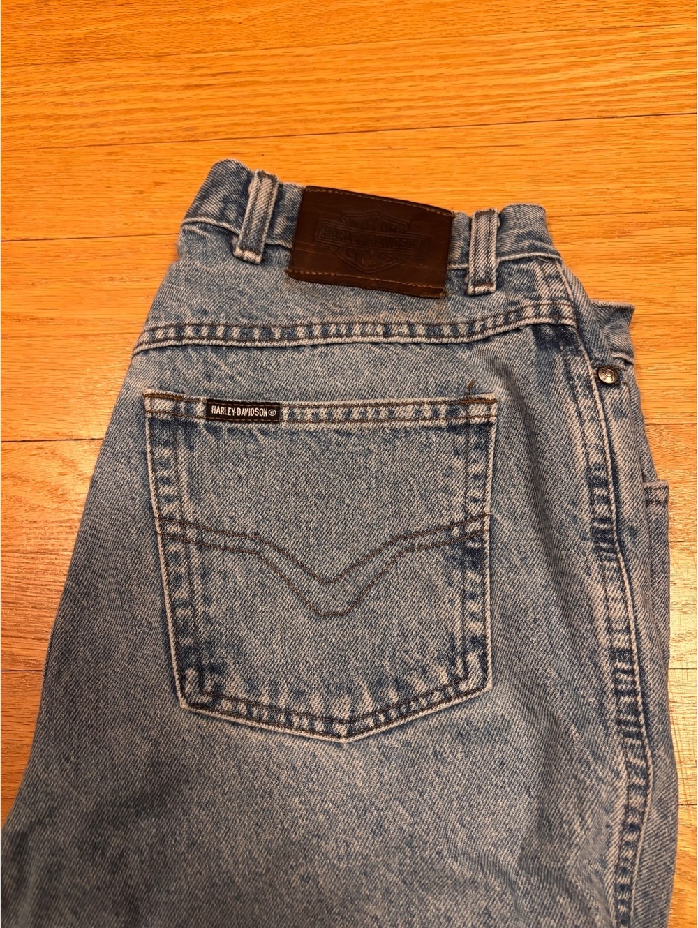 Davidson Blues Traditional 100% Cotton Blue Denim Jeans Size